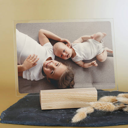 Acrylglasfoto mit Bild im Querformat