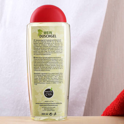 Duschgel mit Ihrem Foto - Rückseite