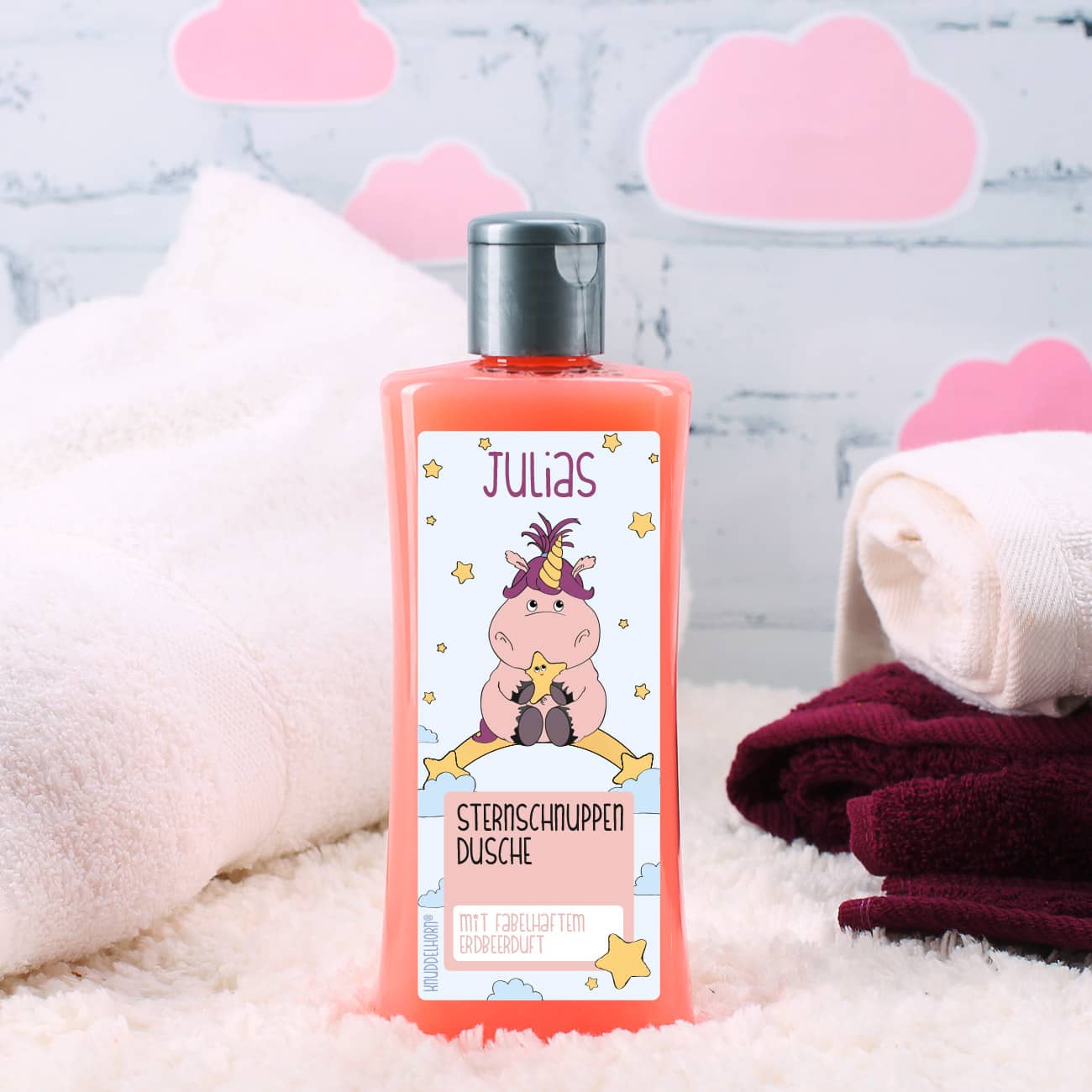 Sternschnuppen Dusche mit Knuddelhorn
