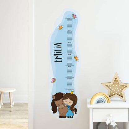 Messlatte Prinzessin auf Pferd