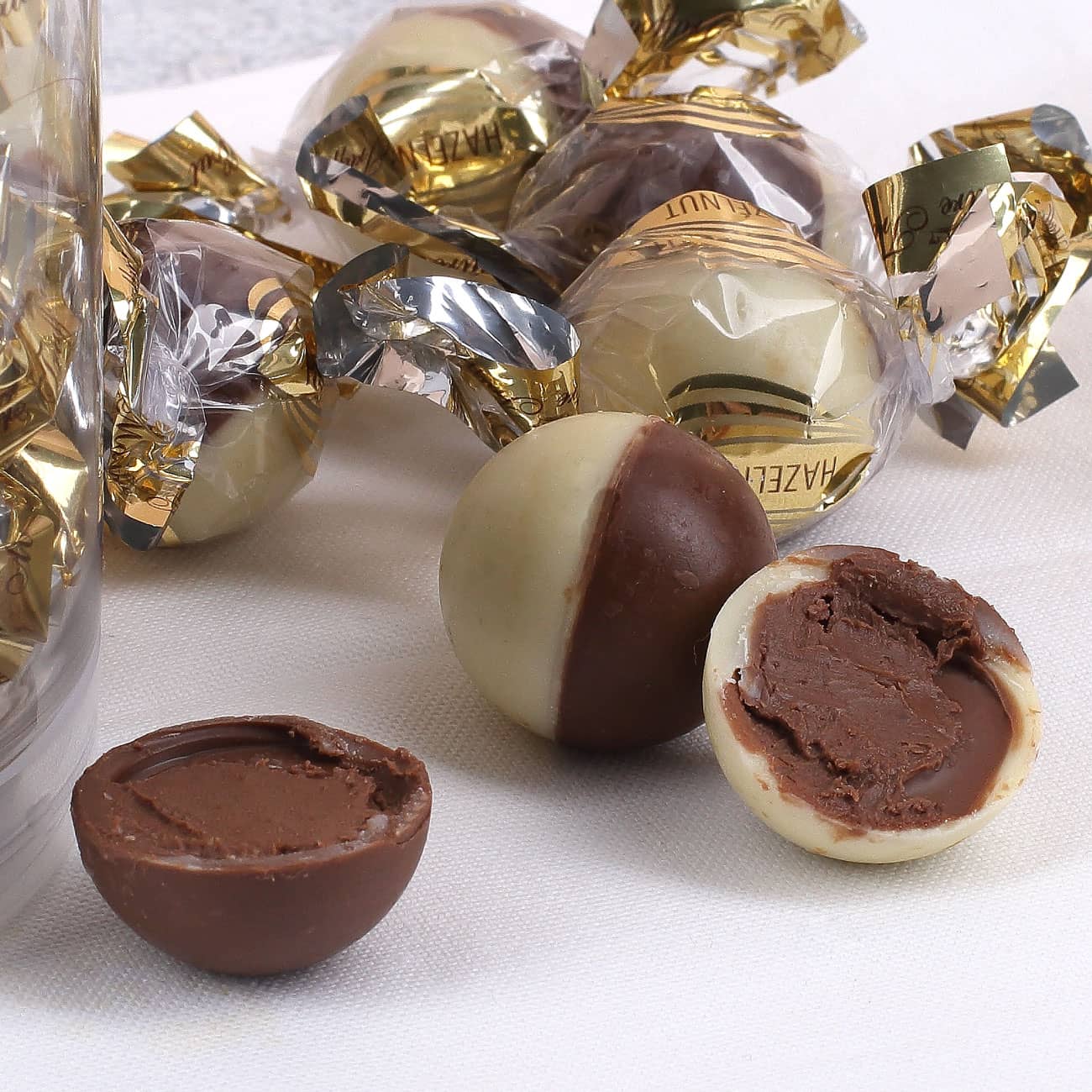 Mit leckerer Cremefüllung.