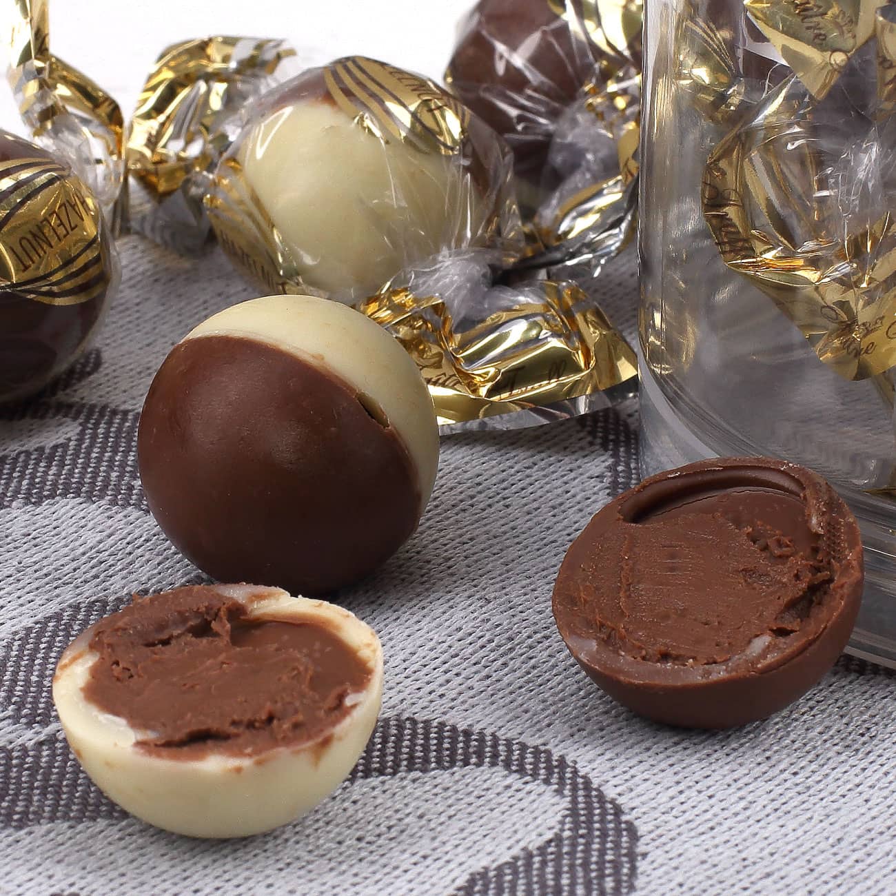 Mit leckerer Cremefüllung.