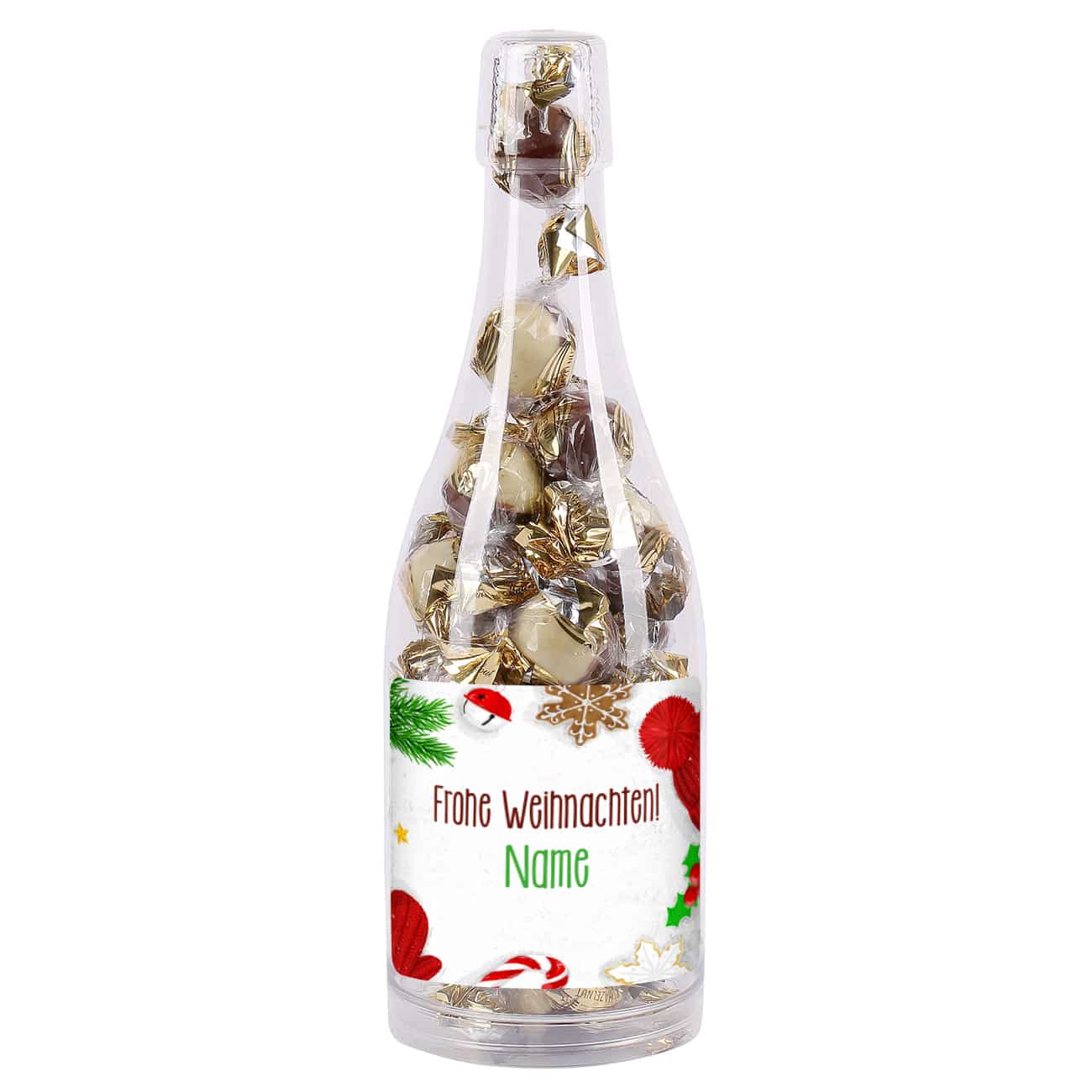 Persönliches Etikett mit Namensaufdruck