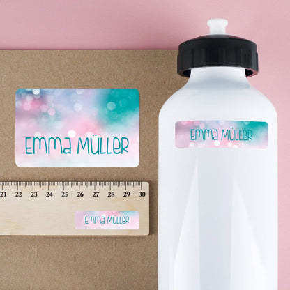 Schulaufkleber mit Ihrem Wunschnamen