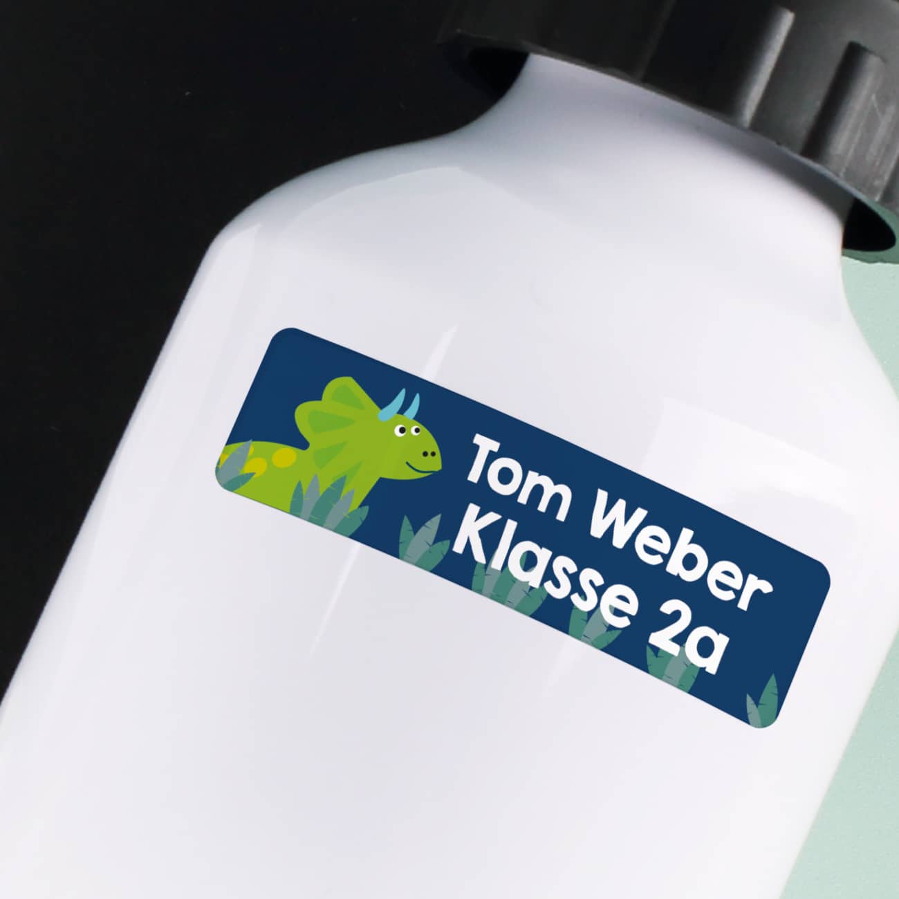 Namensetiketten Dinosaurier Name