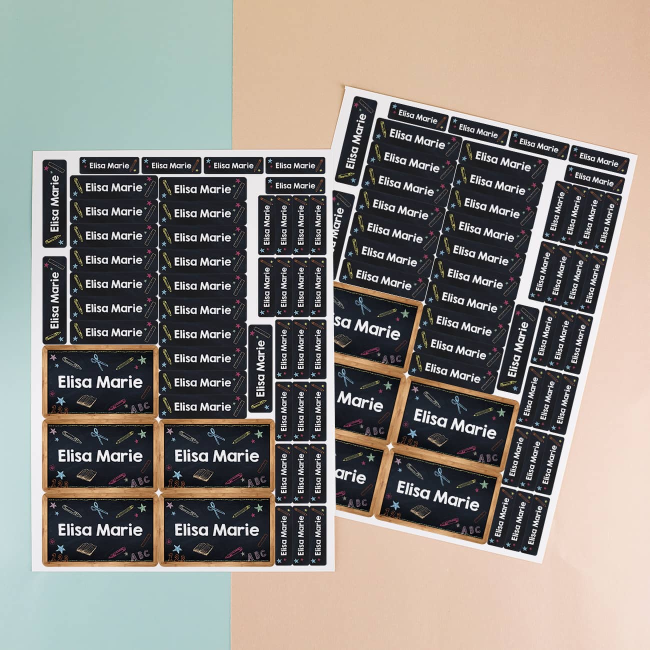 In handlichen Bögen in 3 verschiedenen Größen