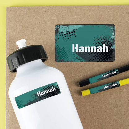 Namensaufkleber für die Schule oder Studium