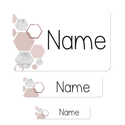 100 Schulaufkleber für Teenager mit geometrischen Formen