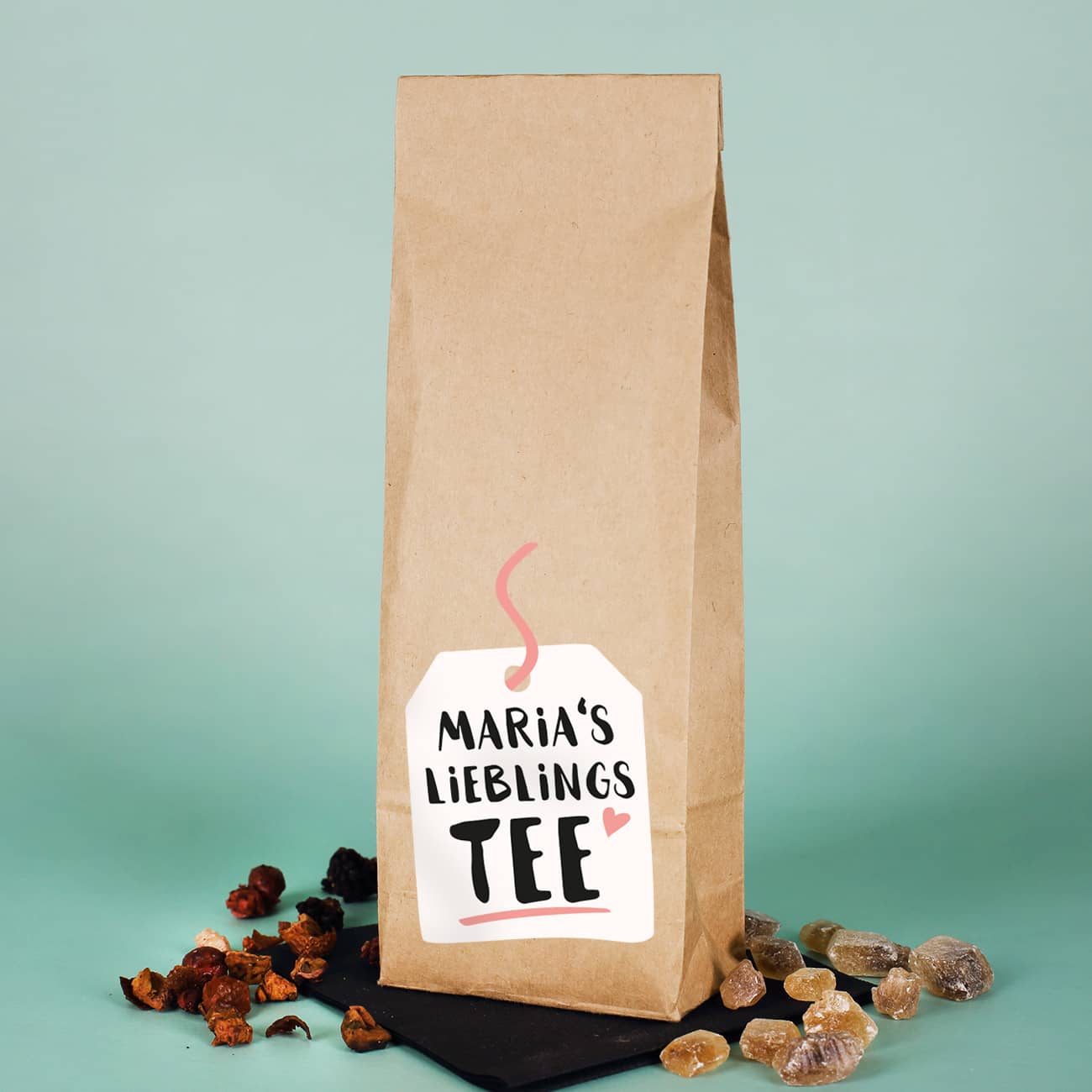 Lieblingstee Früchtetee mit Name