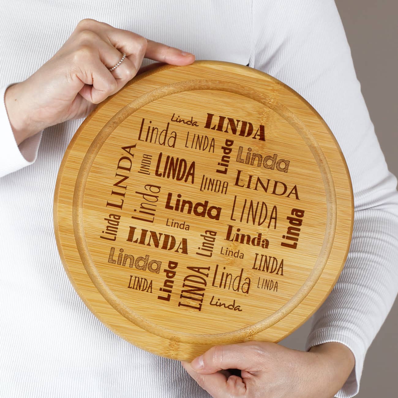 Individuelles Schneidebrett