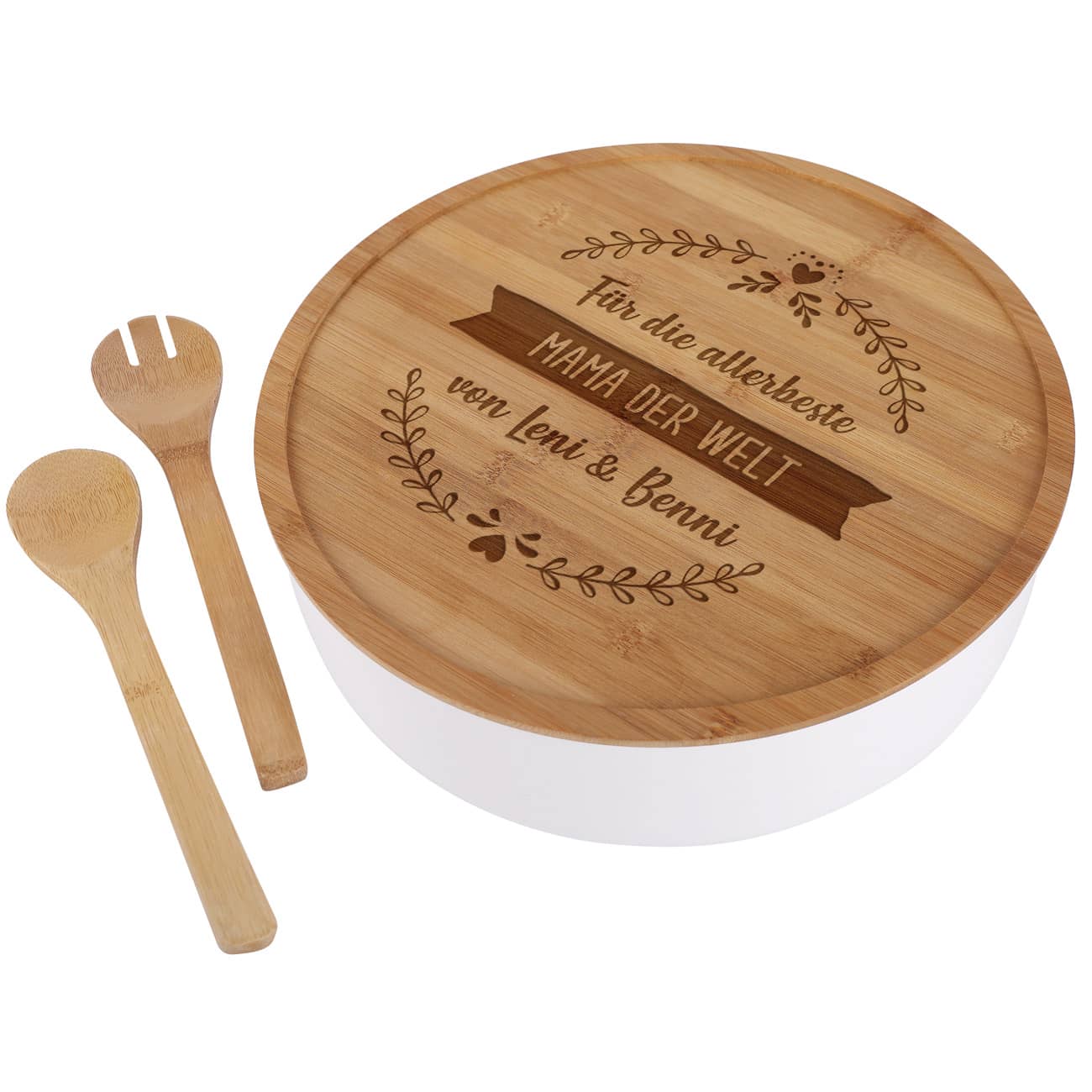 3 Zeilen Wunschtext als Gravur