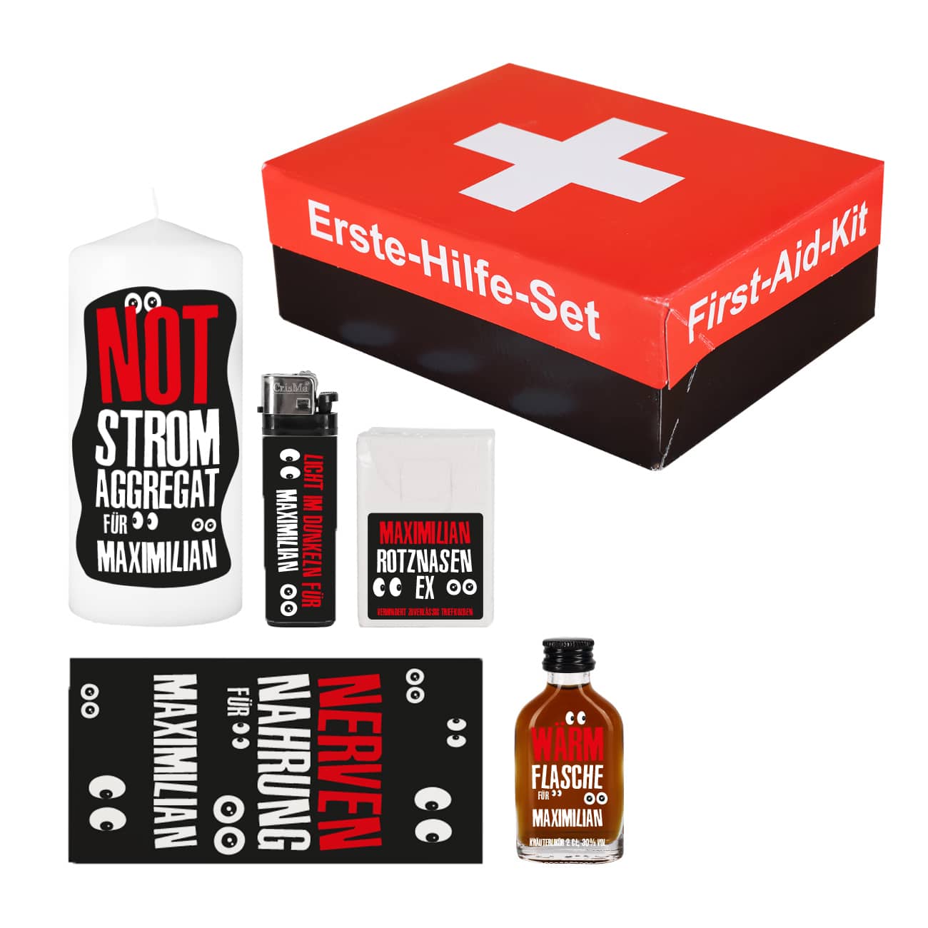 Personalisiertes Geschenkset