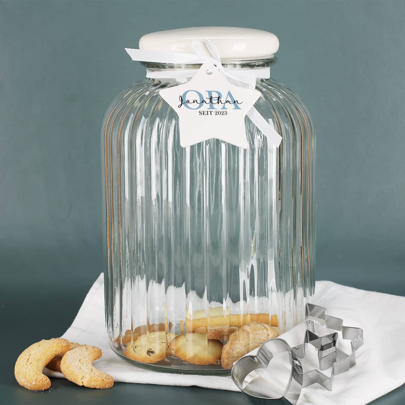 XL Geschenkset in Glasdose für den besten Opa