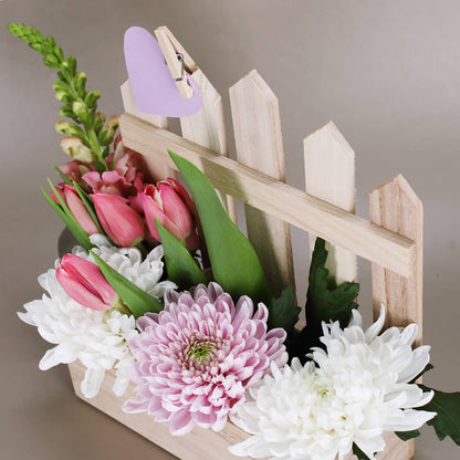 Kann mit Blumen gefüllt werden