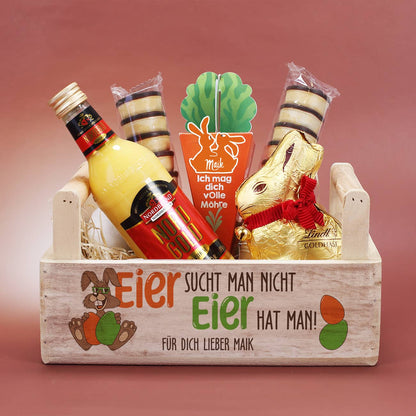 Lustiges Ostergeschenk für Männer mit Name & Text personalisiert