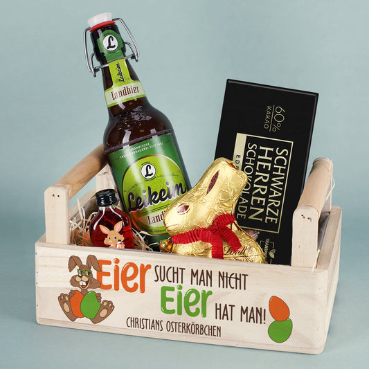 Ostergeschenkset - Eier sucht man nicht, Eier hat man!