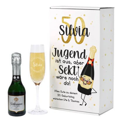 Personalisiertes Sekt Geschenk für den Geburtstag
