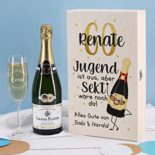 Champagner Geschenkset zum Geburtstag