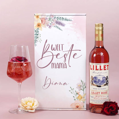 Geschenkset für Mama mit Lillet Rosé