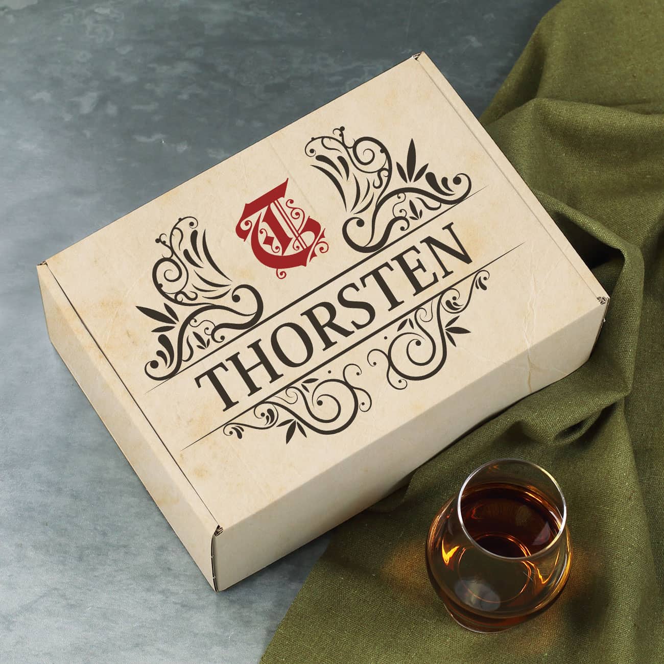 Personalisierte Geschenkbox