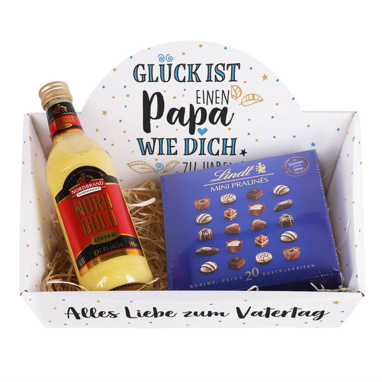 Geschenkset für Papa mit Inhalt nach Wahl