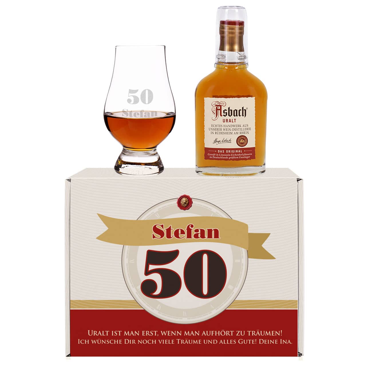 Personalisiertes Geschenkset zum Geburtstag