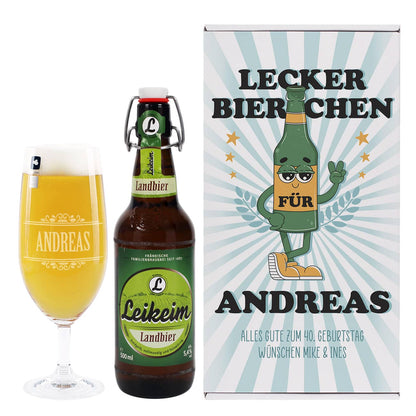 Personalisiertes Geschenkset für Männer