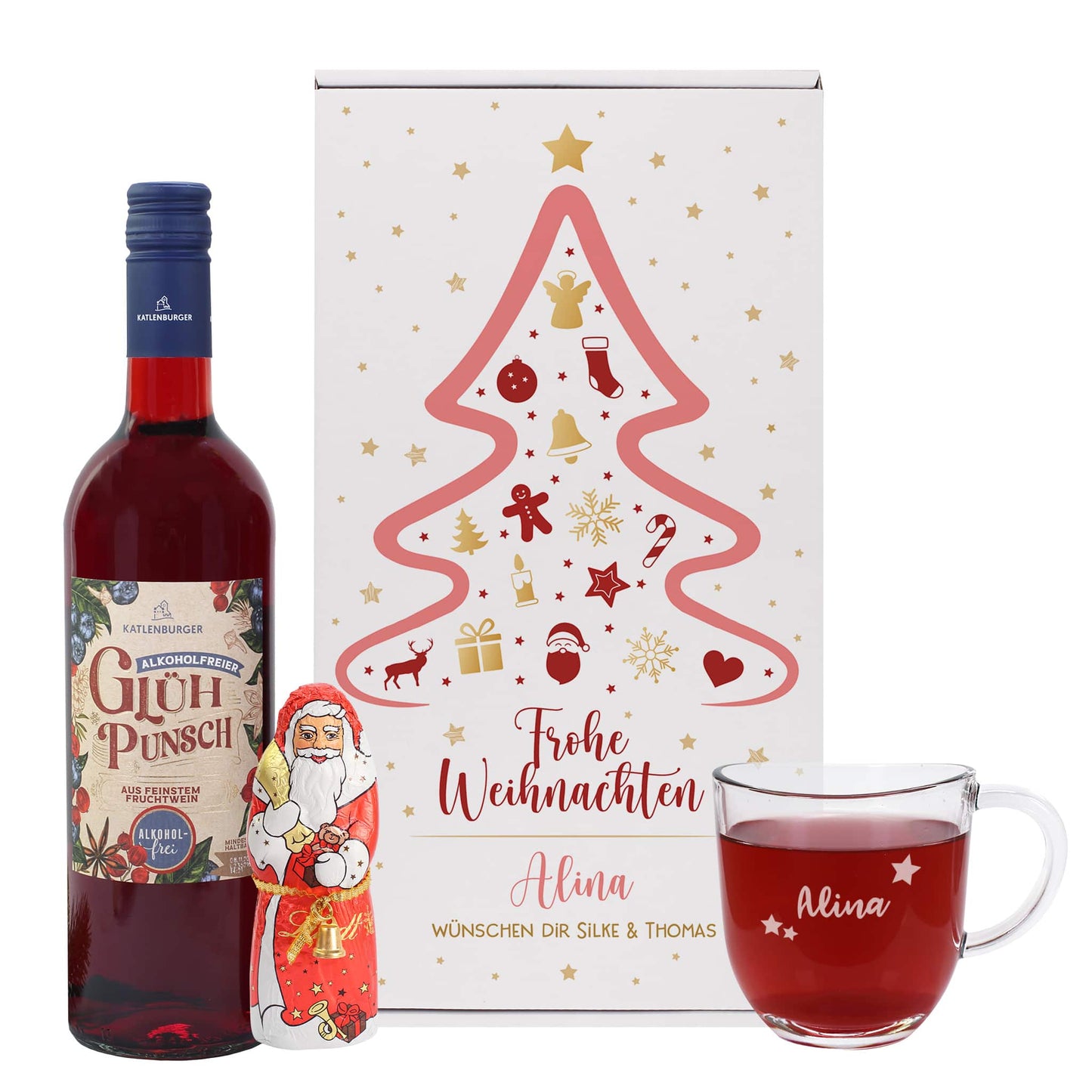 Personalisiertes Geschenkset zu Weihnachten
