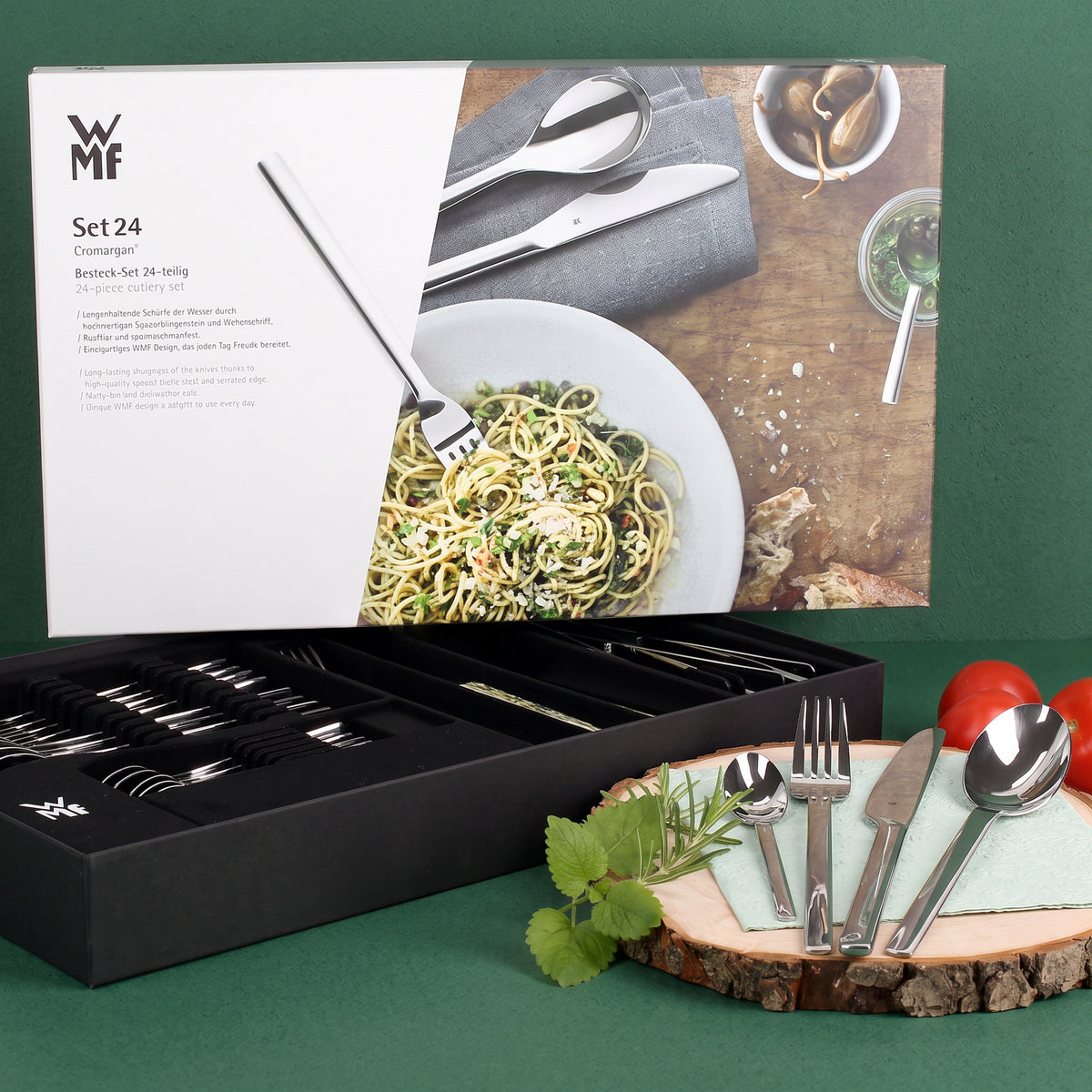 WMF Besteckset 24-teilig aus Cromargan Edelstahl in Originalverpackung