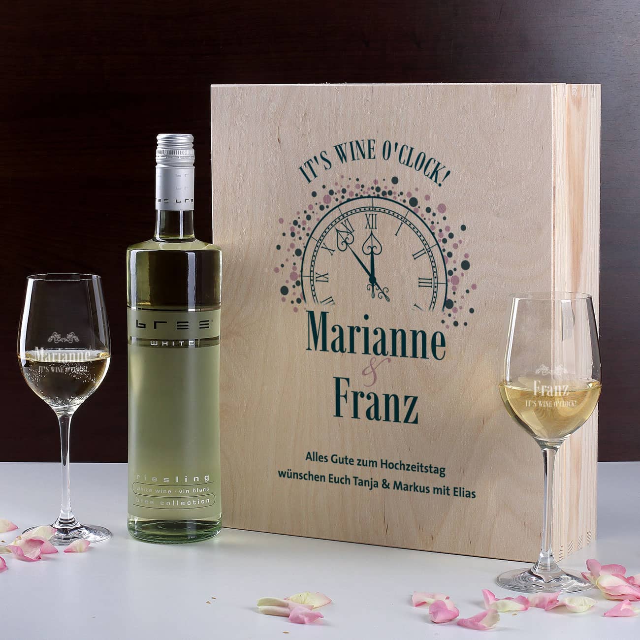 Geschenkset Wine 'c clock