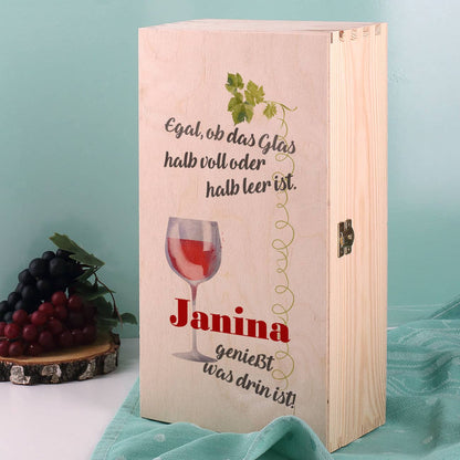 Bedruckte Geschenkbox