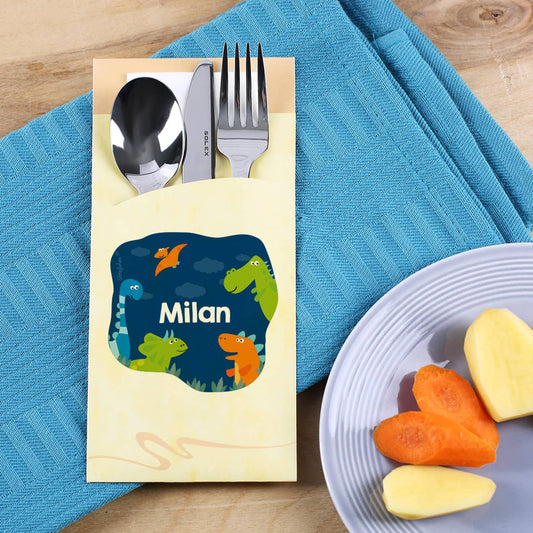 Bedruckte Bestecktüte