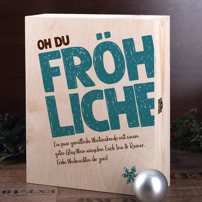 Bedruckte Geschenkbox