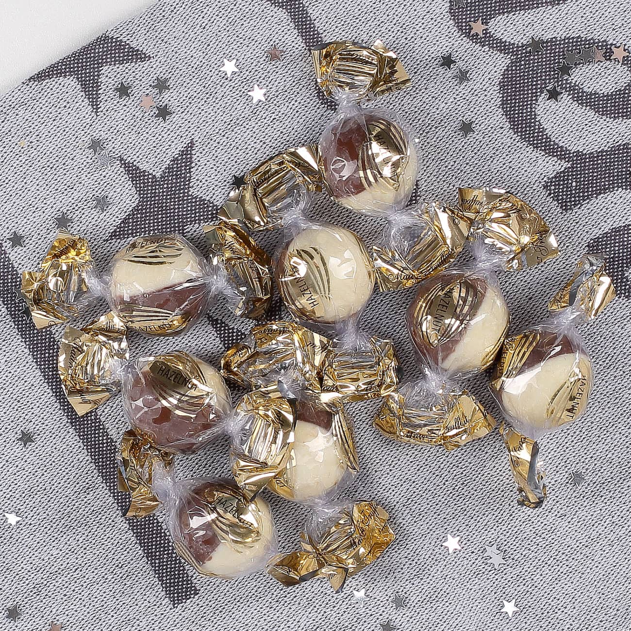 Leckere Haselnusspralinen