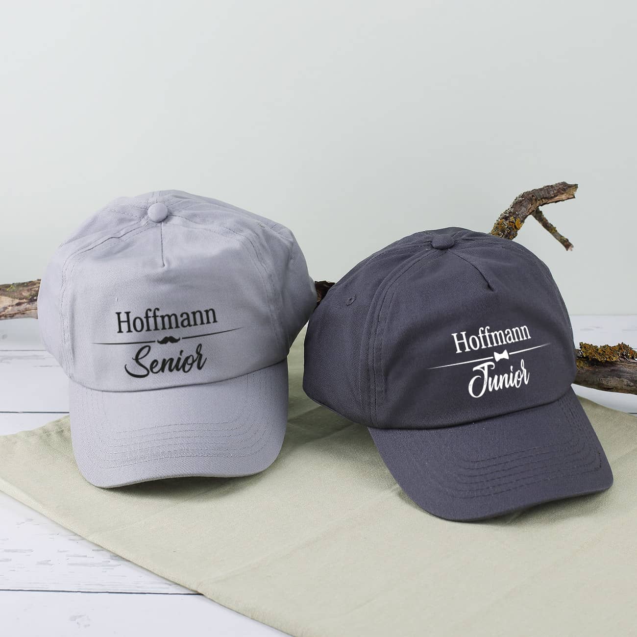 Basecap Set Senior und Junior