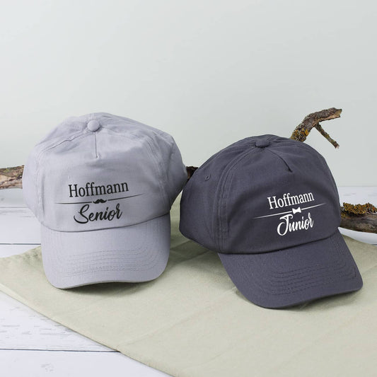 Basecap Set Senior und Junior