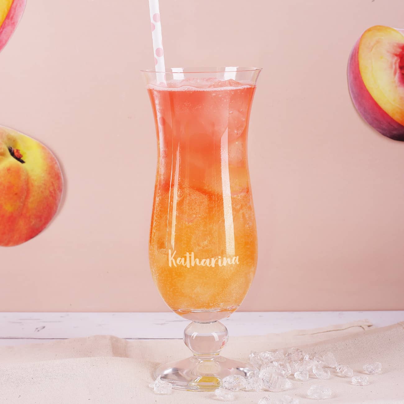 Cocktailglas mit Namensgravur