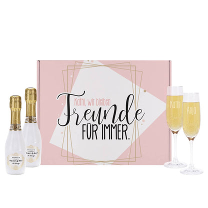 Mit Text und Name personalisiert