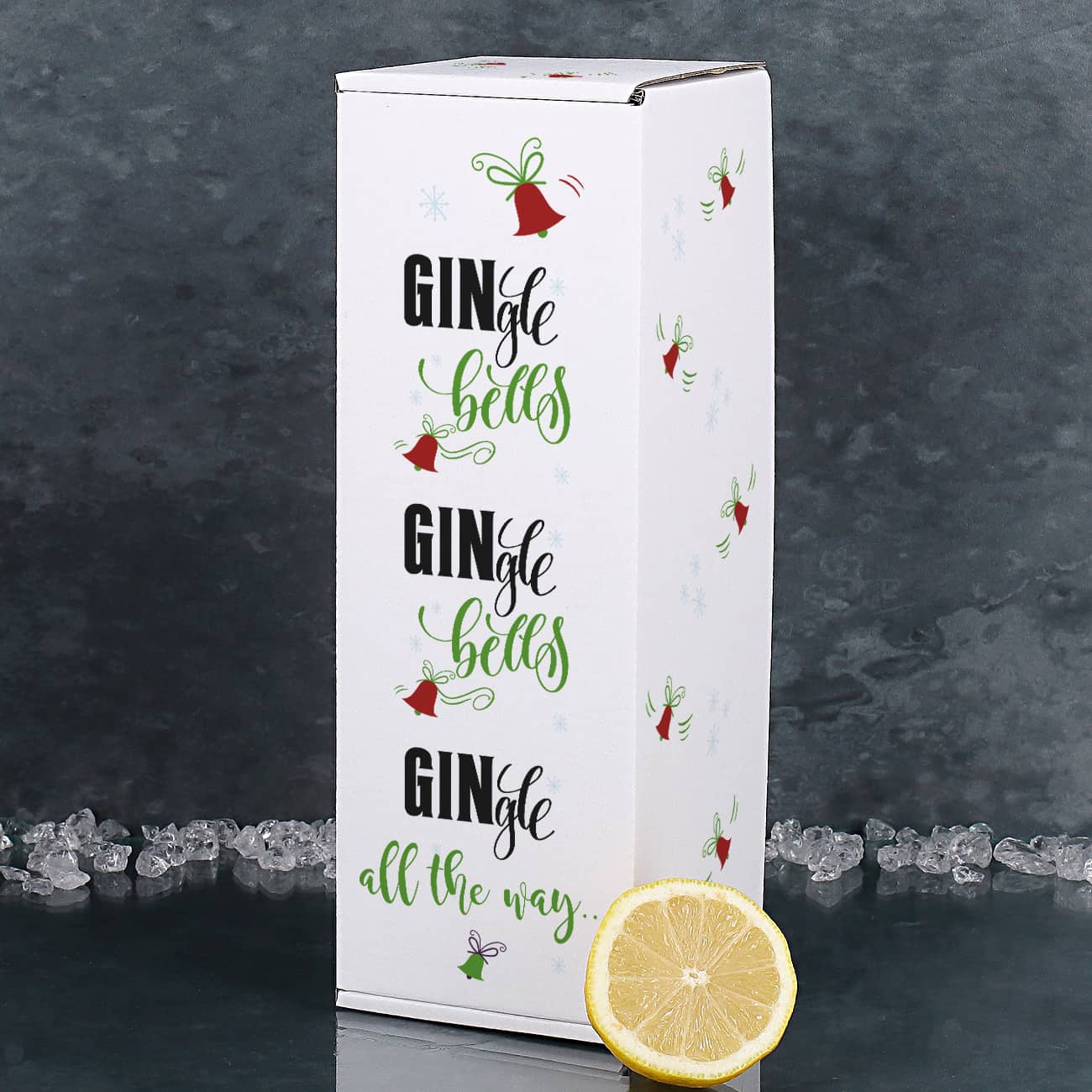 GINgle Bells Ginglasverpackung Rückansicht