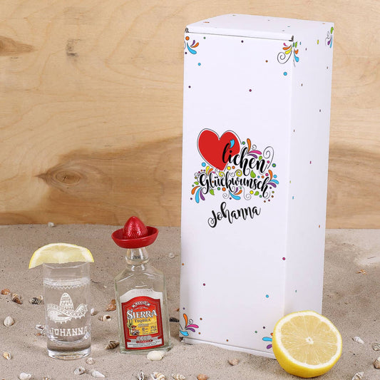 Tequila Geschenkset mit Personalisierung