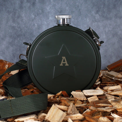 Whiskyset mit Feldflasche