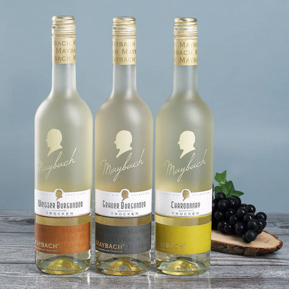 3 Sorten Weißwein zur Auswahl
