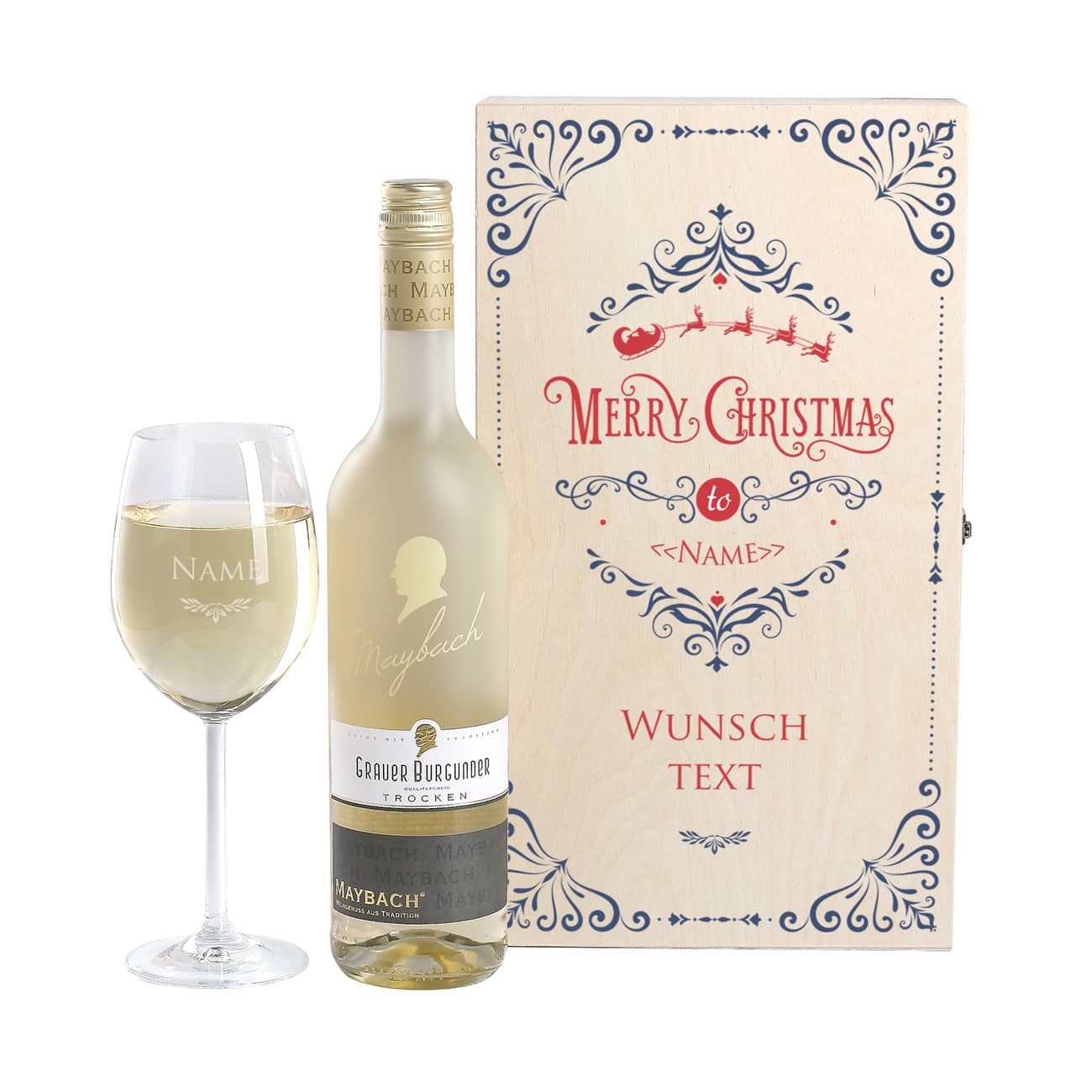 Persönliches Geschenkset mit Ihren Angaben