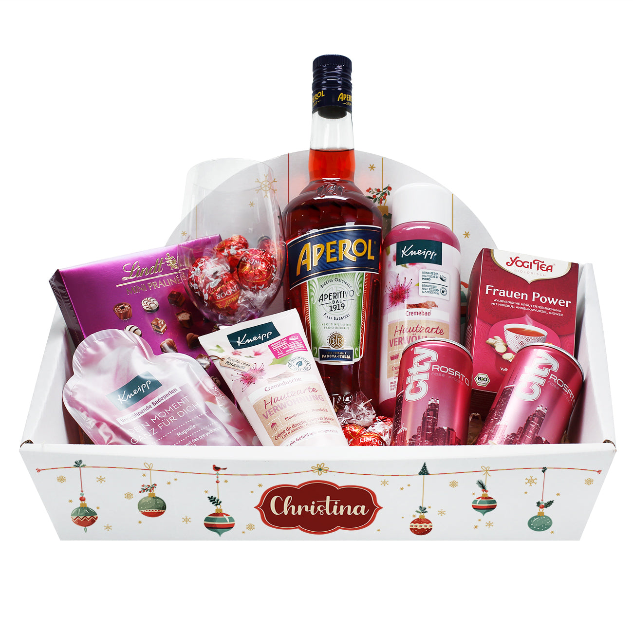 Geschenkkorb zu Weihnachten