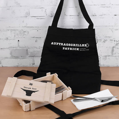 WMF Steak Besteck Set mit Schürze
