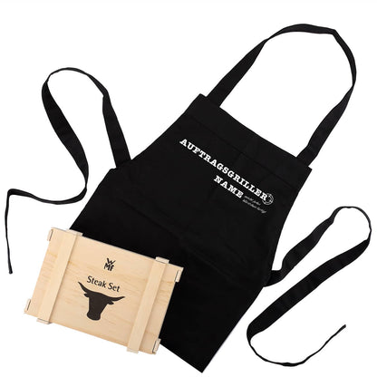 Schürze mit Ihrem Wunschnamen bedruckt