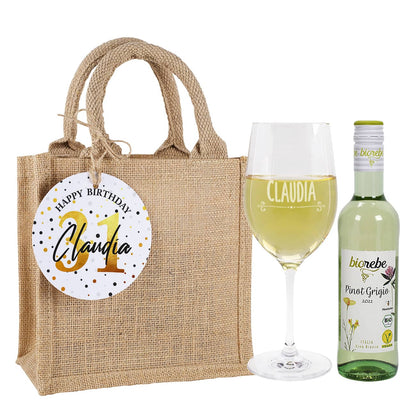 Geburtstagsset für Weinliebhaber