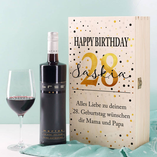 Persönliches Geschenkset zum Geburtstag