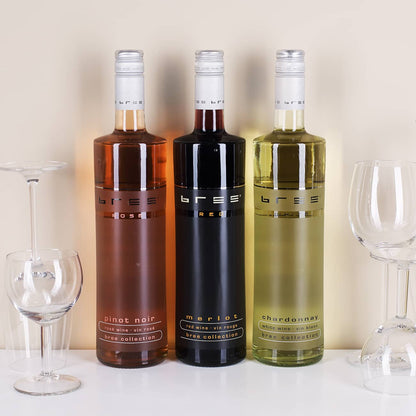 Wahlweise Roséwein, Rotwein oder Weißwein im Geschenkset zu Ostern