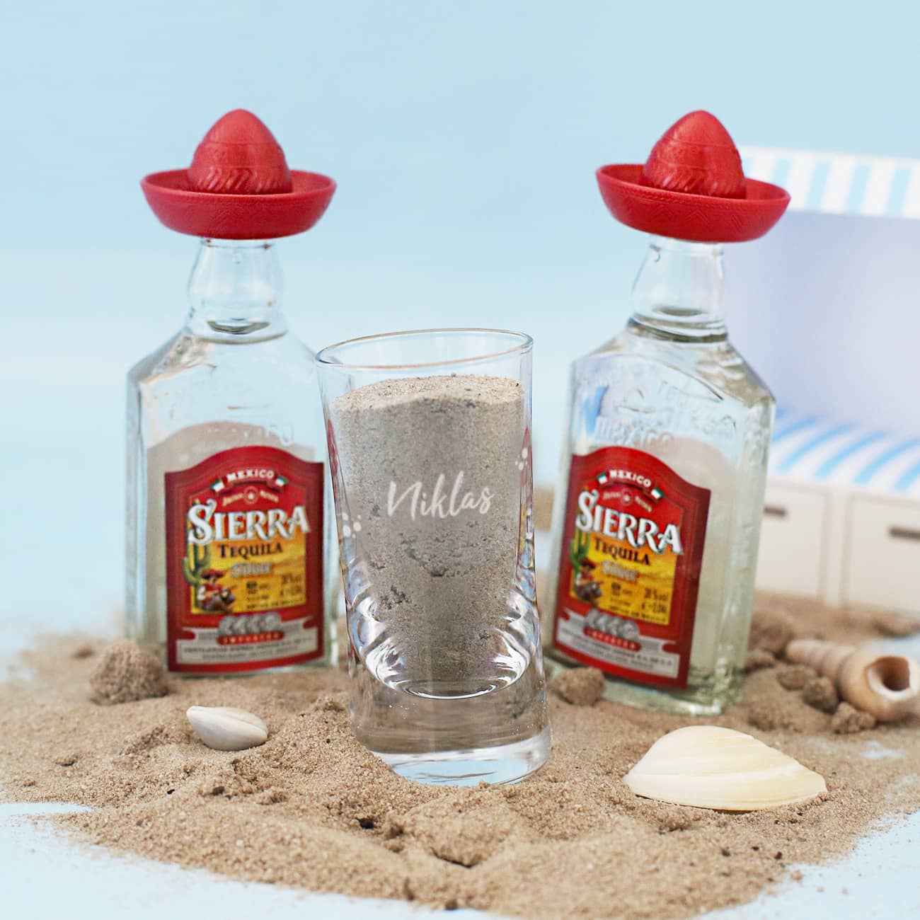 Graviertes Schnapsglas mit Name